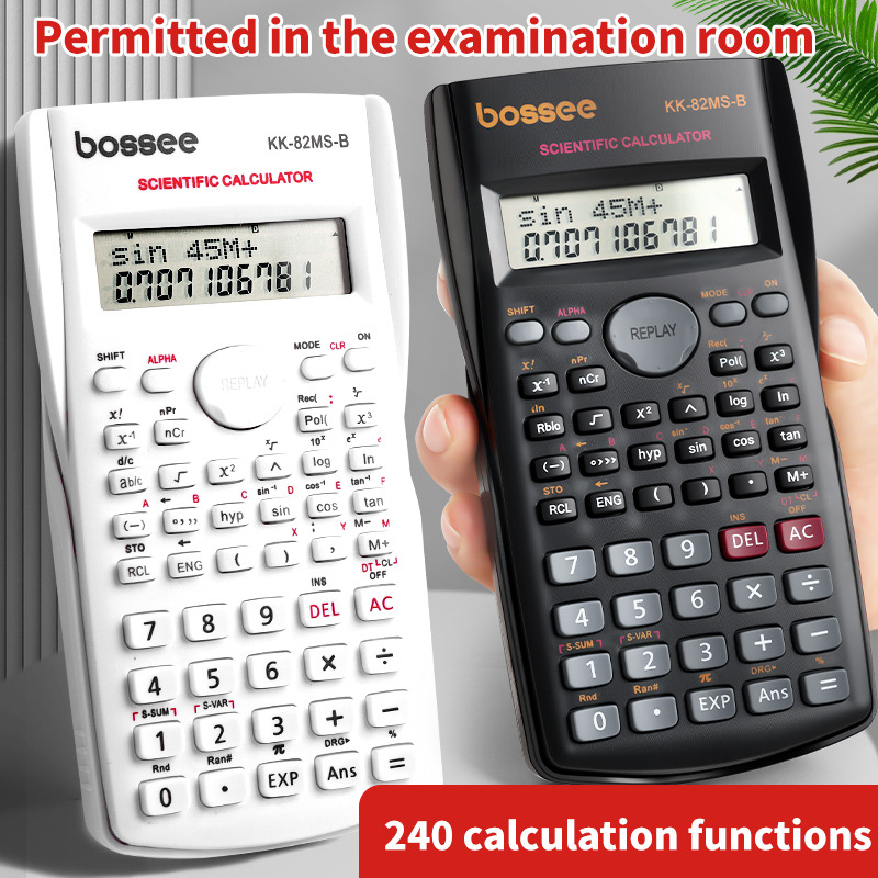 Scientific Calculator For Secondary School - Научный калькулятор с 240 функциями, 12-значным