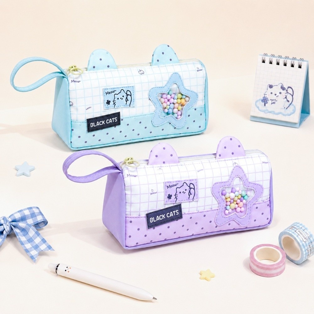 Стильный пенал большого объема – обзор и цена Aesthetic Large Pencil Case Pouch