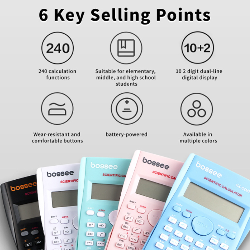 Научный калькулятор с 240 функ – обзор и цена Scientific Calculator For Secondary School